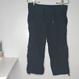 Lululemon Dance Studio cropped pants in black.  SIZE 6 Cargo